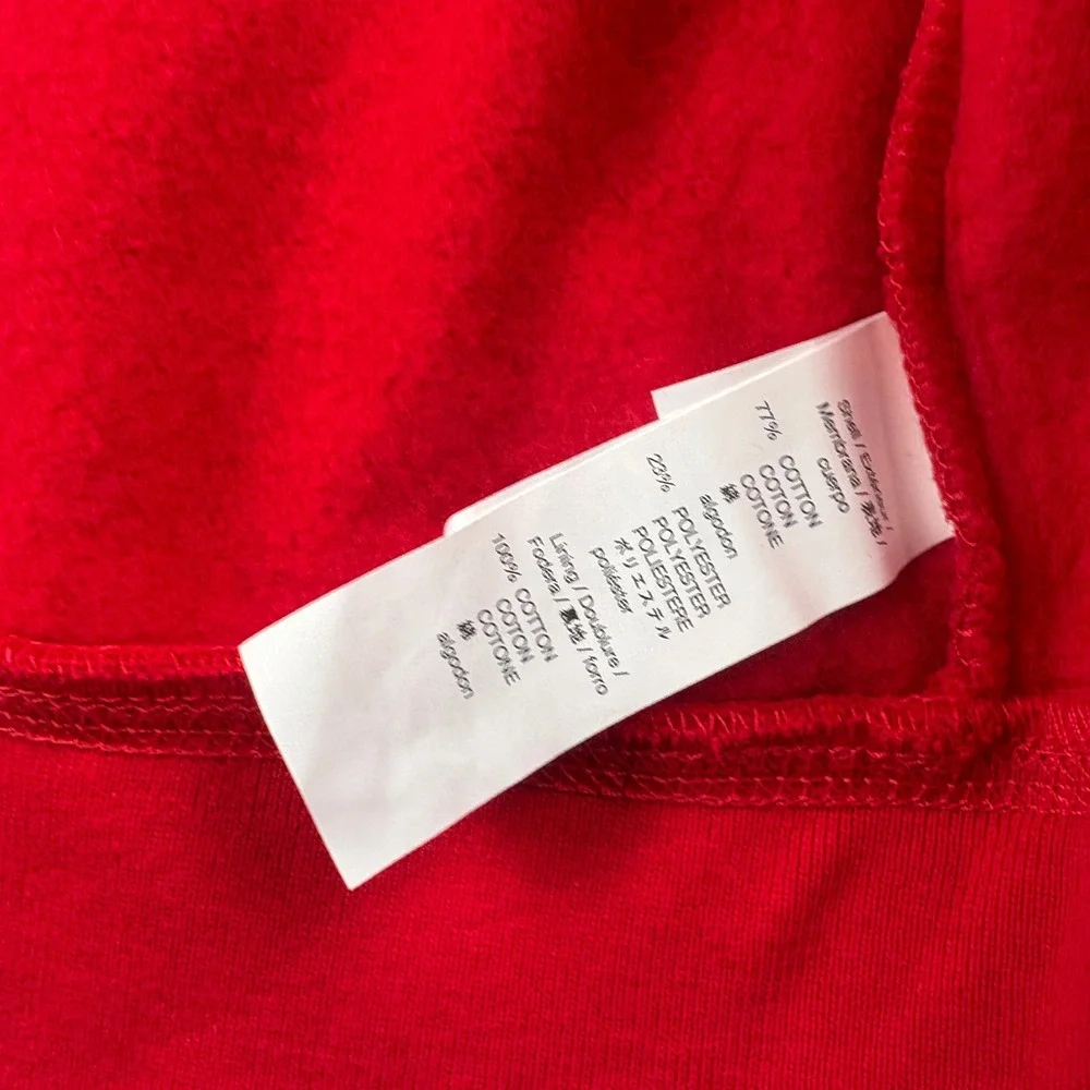 Baby Gap Logo Red Zip Hoodie Logo 5T NWT Classic Cozy‎ Giftable Wardrobe Staple